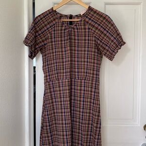 Modaspia San Francisco Plaid Dress, size M